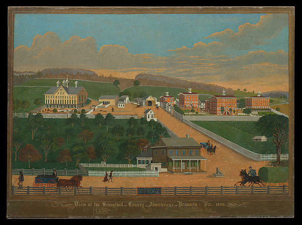 View of the Schuylkill County Almshouse Property