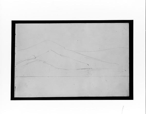 Village and Mountain (from Sketchbook)