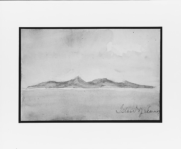 Island of Lemnos (from Sketchbook)