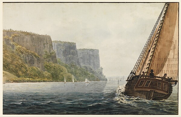 The Packet "Mohawk of Albany" Passing the Palisades