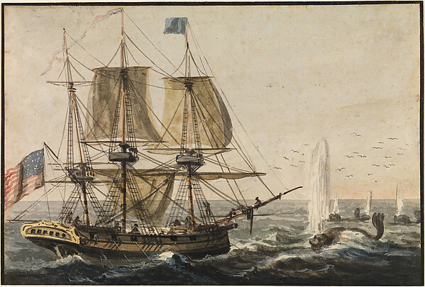 Replenishing the Ship's Larder with Codfish off the Newfoundland Coast