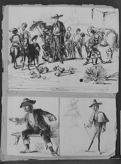 Thomas Winan's Family (from Sketchbook)