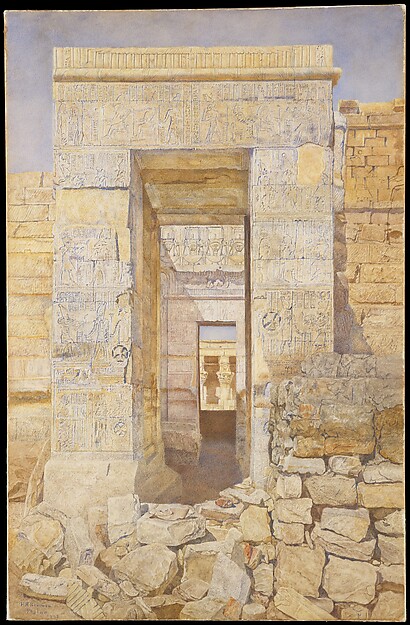 East Entrance, Room of Tiberius, Temple of Isis, Philae