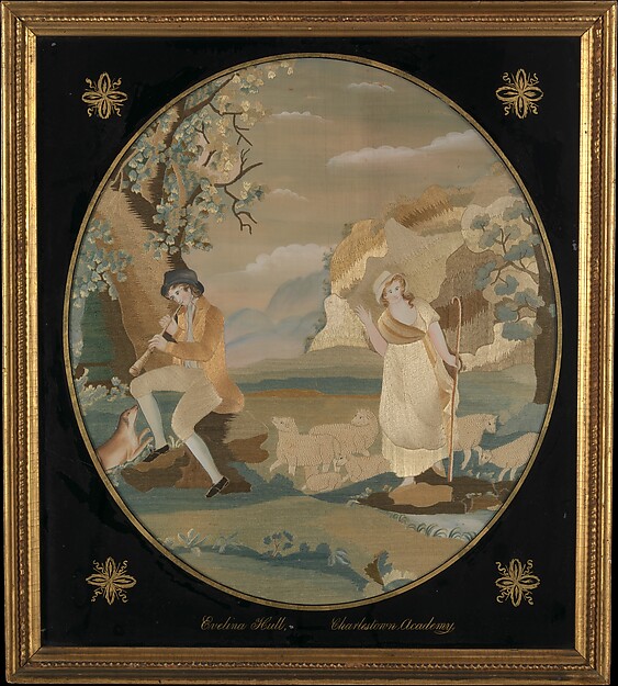 The Shepherdess of the Alps