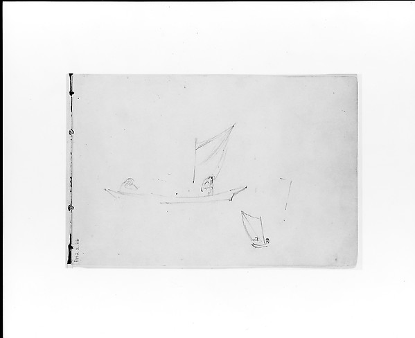 Sketches of Sailboats (from Sketchbook X)