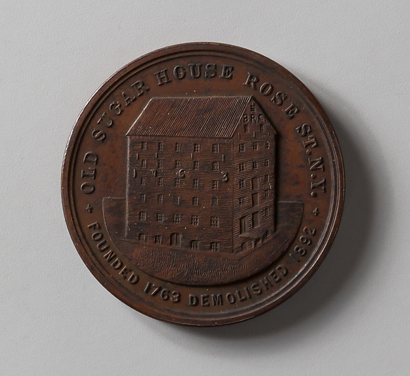The "Old Sugar House," Rose St., New York