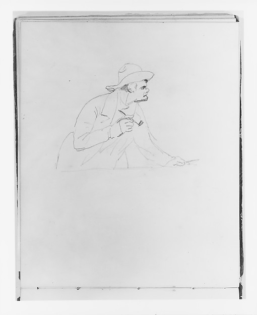 Man with a Pipe (from Sketchbook)