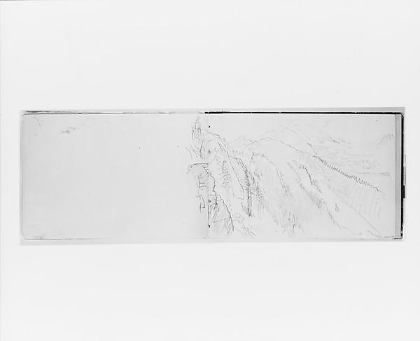 Mountain Landscape (from Sketchbook X)