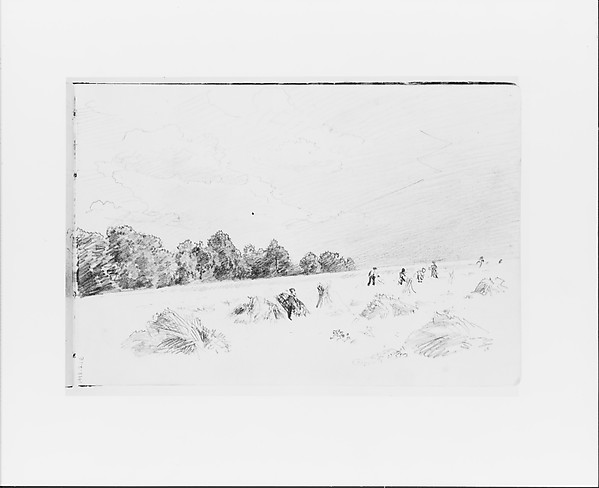 Field with Laborers (from Sketchbook VII)