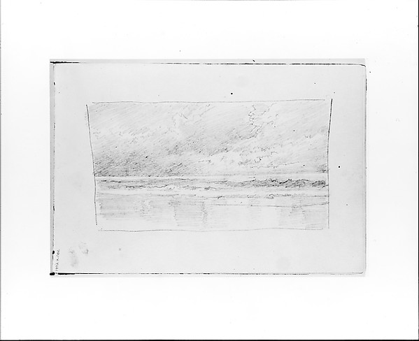 Sea and Sky in a Deluge (from Sketchbook VII)
