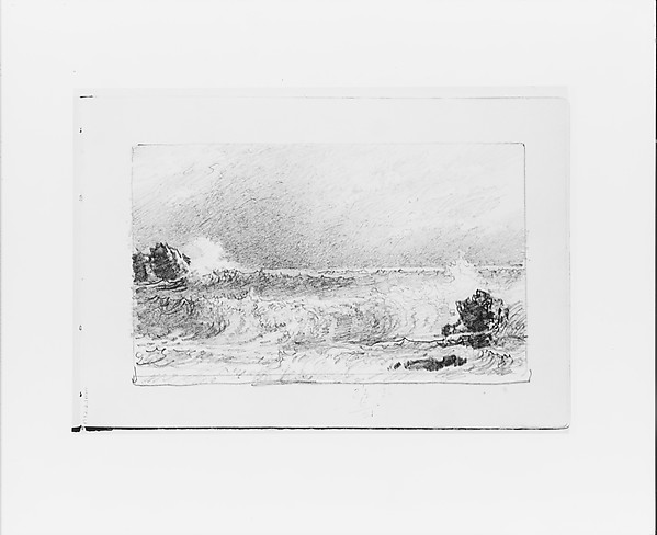 Stormy Sea (from Sketchbook VII)