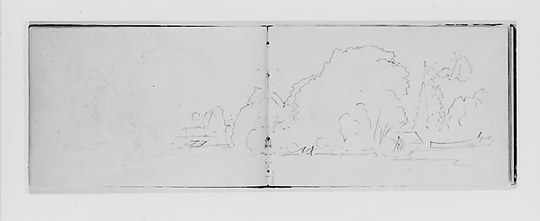 Outline of Trees (from Sketchbook X)