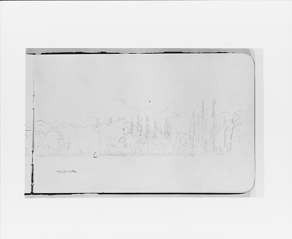 Fraser (?) River, Warnock (from Sketchbook)