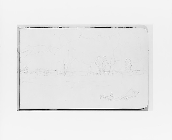 Mountain Landscape Sketch (from Sketchbook)