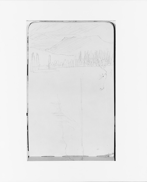Two Sketches of Mountain Landscapes (from Sketchbook)