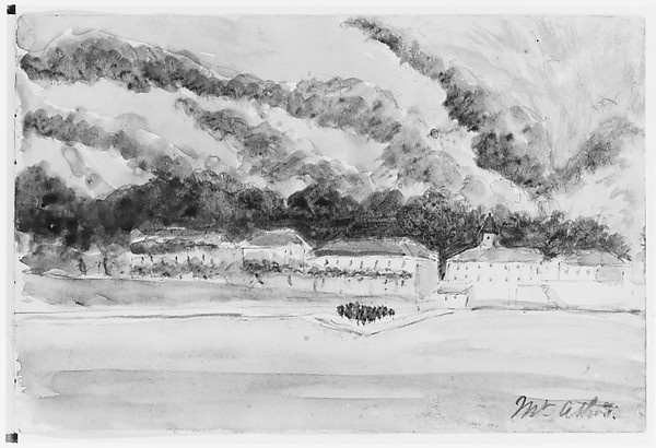 Mount Athos, 1904 (from Sketchbook)