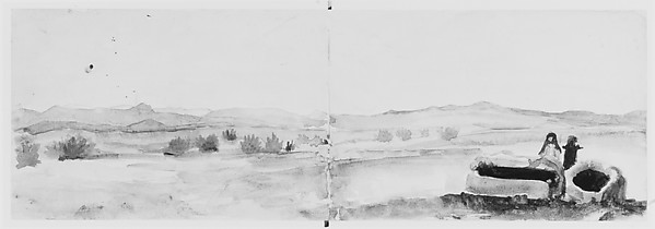 Landscape with Figures, 1904 (from Sketchbook0