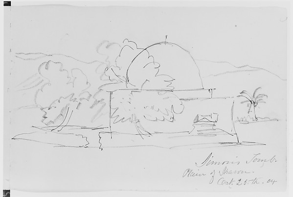 Tomb, Plain of Sharon, 1904 (from Sketchbook)
