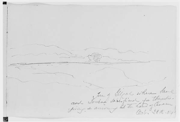 Landscape with Tree, 1904 (from Sketchbook)