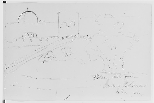 Golden Gate, 1904 (from Sketchbook)