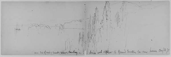 Storm King, 1871 (from Sketchbook)
