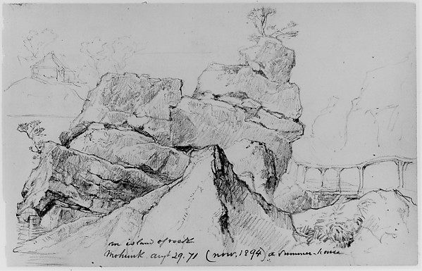 Mohonk, 1871 (from Sketchbook)
