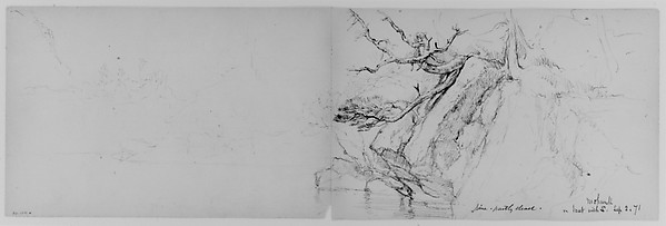 Mohonk, 1871 (from Sketchbook)