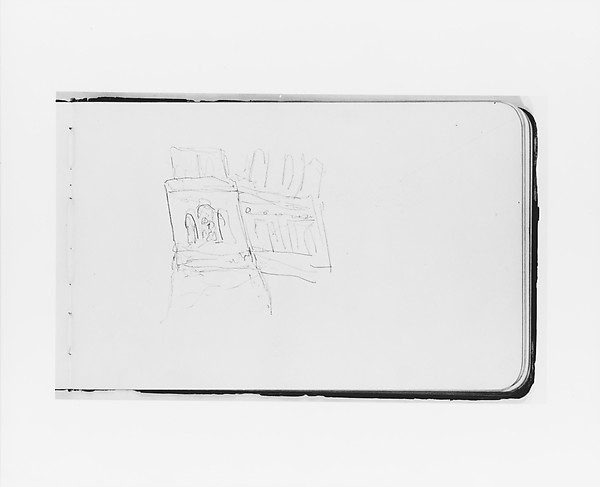 Sketch of a Ship's Stern (from Sketchbook)