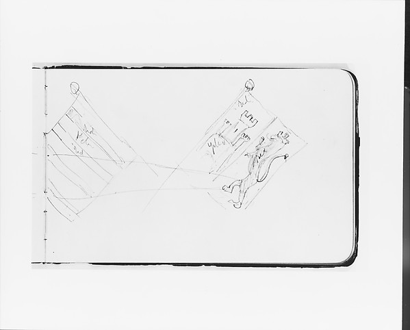 Two Flag Studies (from Sketchbook)