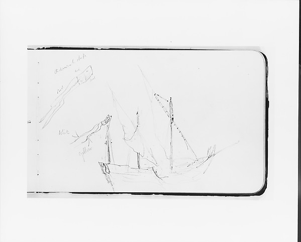 Ship and Windsock (from Sketchbook)