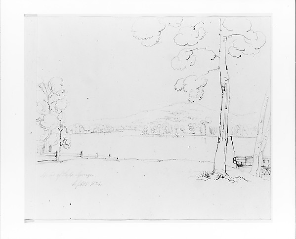 Head of Lake George (from Sketchbook)