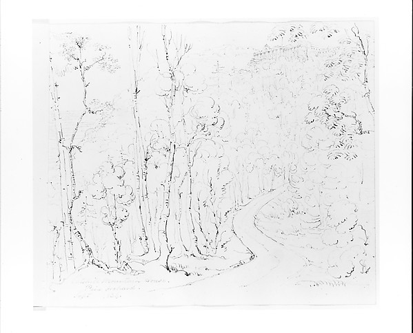 Catskill Mountain House from Pine Orchard (from Sketchbook)