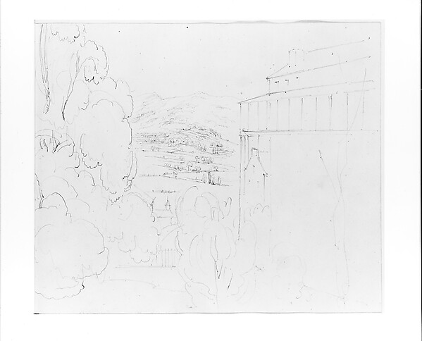 Panorama of Shoreline (from Sketchbook)