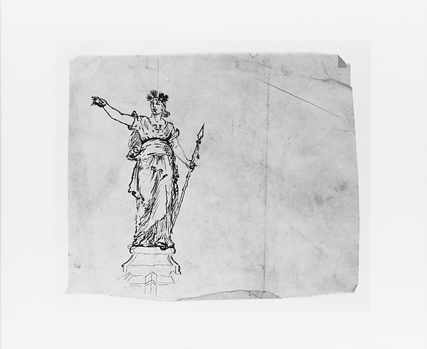 Study for Victory (from Sketchbook)