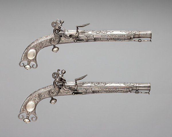 Pair of Flintlock Pistols