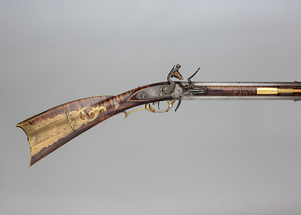 Flintlock Swivel-Breech Longrifle