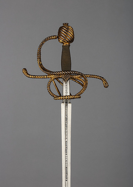 Rapier with Scabbard