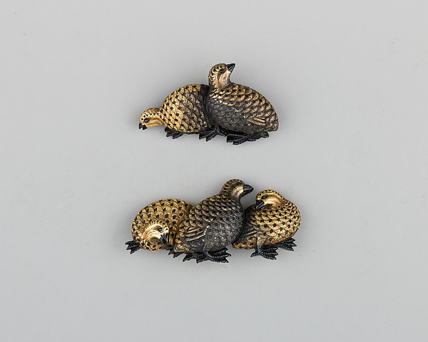 Pair of Sword-Grip Ornaments (Menuki)