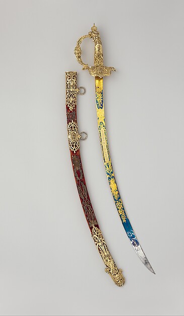 Sword with Scabbard of Faustin I (1782–1867), Emperor of Haiti