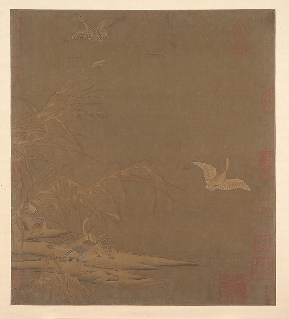 Wild Geese in Winter