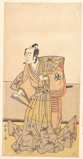 Bando Mitsugoro in the role of Soga no Juro