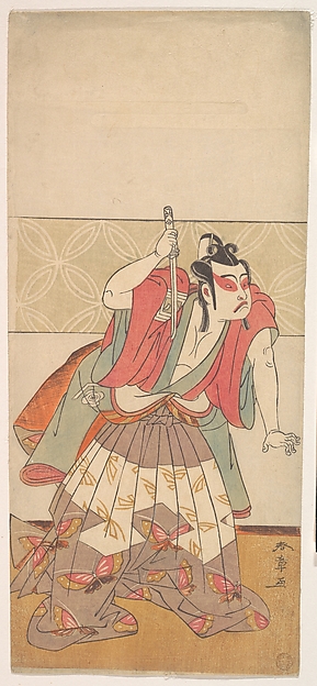 The Second Ichikawa Yaozo in the Role of Soga no Goro