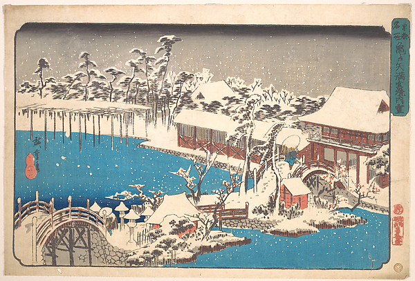 Kameido Tenmangu Keidai no Yuki