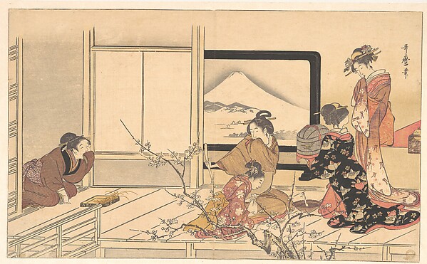 “Preparing Food for the Warbler,” from the album Men’s Stamping Dance (Otoko dōka, uguisu no esa suri)
