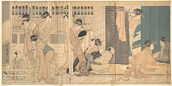 Scene in the Yoshiwara