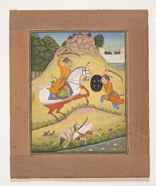 Nata Ragina: Folio from a ragamala series (Garland of Musical Modes)