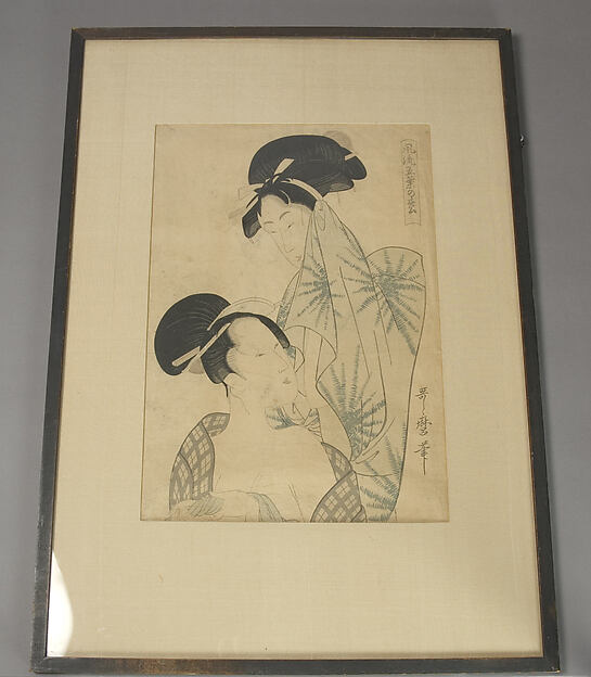 Two women after Bath, from the series Elegant Pines of Fivefold Needles (Furyu goyo no matsu)