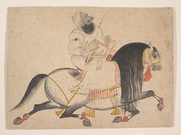 Equestrian Portrait of a Noble