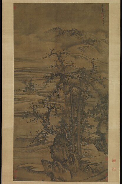 Landscape after a poem by Wang Wei