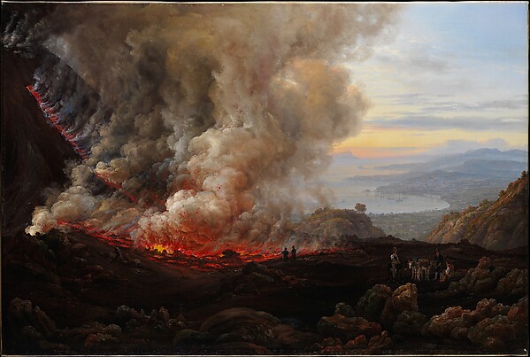 ヴェスヴィオ火山の噴火